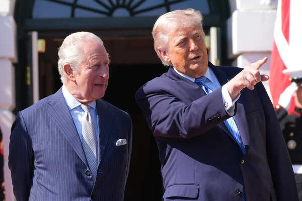 Trump hails Britons as ‘friends’ as King Charles visits