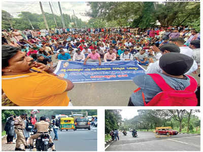 Students want ban on vehicles on Bangalore University campus