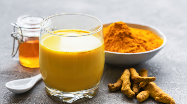 Drink some Turmeric-infused milk