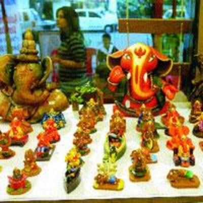 Ganpati arrives with a social message