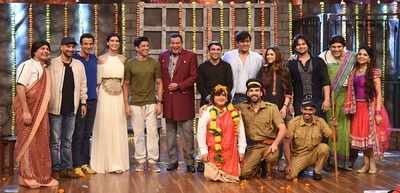 Farhan Akhtar, Diana Penty promote Lucknow Central on The Drama Company