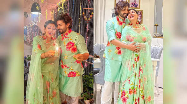 Debina Bonnerji and Gurmeet Choudhary