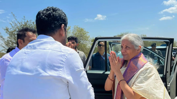 Vijay rally stampede: Nirmala Sitharaman, L Murugan visit grieving families in Kurur