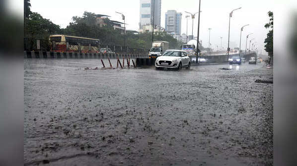 Rain hit Mumbai