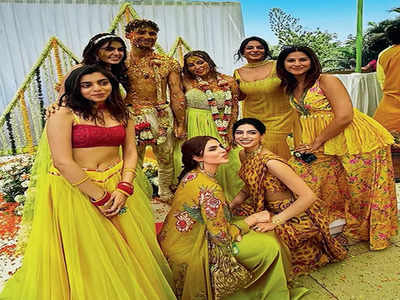 Khushi shares Aaliyah’s haldi ceremony pics