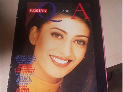 When Smriti Irani featured on the cover of Femina magazine