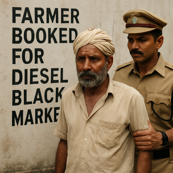 Farmer booked for ‘diesel black marketing’ in Pilibhit