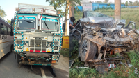 Revenue official among 3 dead as car collides with truck in Gurgaon