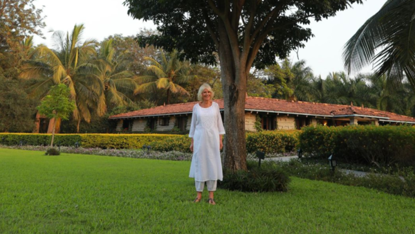 Queen Consort Camilla heads home after wellness trip to Bengaluru