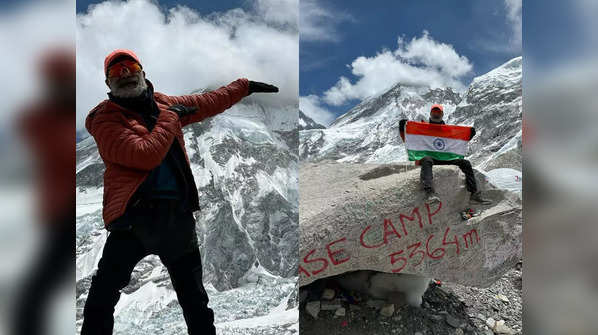 Sarabhai vs Sarabhai fame JD Majethia climbs Everest Base Camp at the age of 54; glimpses from his inspiring feat