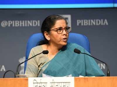 In final press briefing, Finance Minister Nirmala Sitharaman announces seven steps taken by government, introduces new public sector policy
