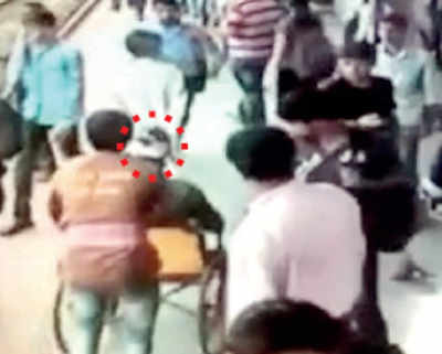 Man with bloodied head left waiting as GRP, RPF bicker