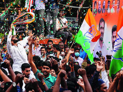 Telangana win gives Karnataka Congress a boost