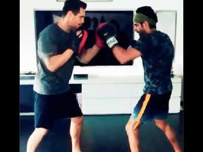 Farhan Akhtar begins prep for Toofan