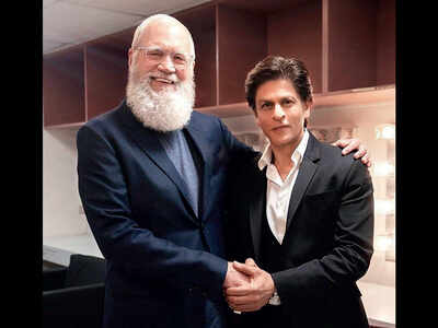 SRK's fanboy moment with David Letterman