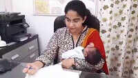 Duty calls: Ghaziabad SDM Saumya Pandey cut-short her maternity leave, carry newborn to office 