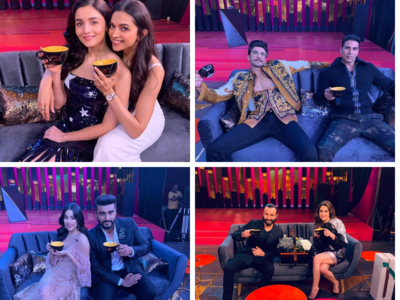 Photos:Koffee with Karan season 6: From Akshay Kumar to Alia Bhatt , here we bring to you exclusive pics of new guests on the show