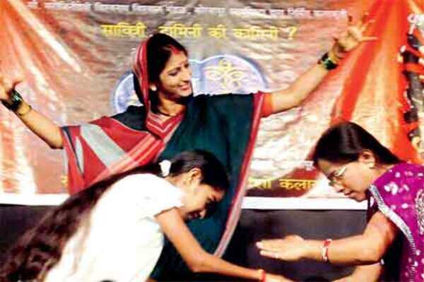 Director Deepak Bidkar presents a play 'Savitri, Damini ki Kamini?' in Pune