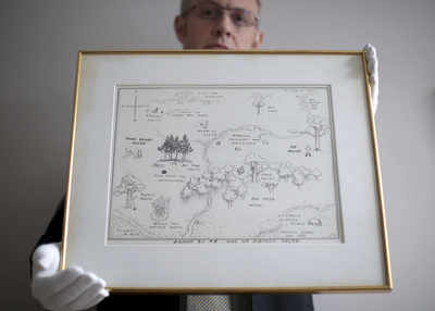 Winnie the Pooh map sells for record USD 570,000, sets new world record