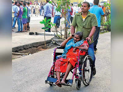 Mumbai Caste Clash Fallout: Wheelchair only mode of transport for patient