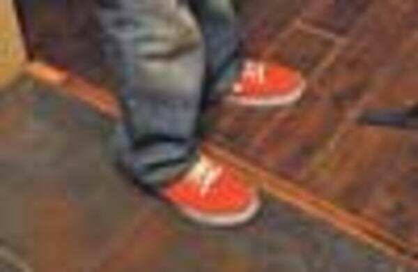 Men find sneakers cool!