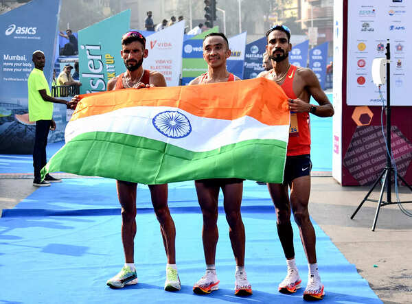 Mumbai Marathon: Anish Thapa, Nirmaben Thakor notch up impressive victories