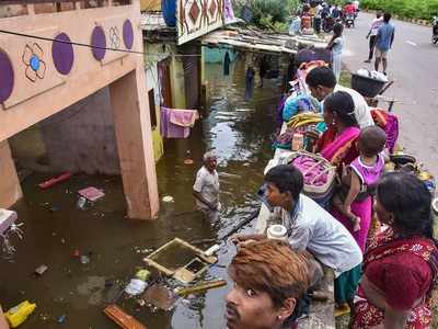 Rain battered Hyderabad still underwater; CM asks Centre for Rs 1,350 Cr interim aid