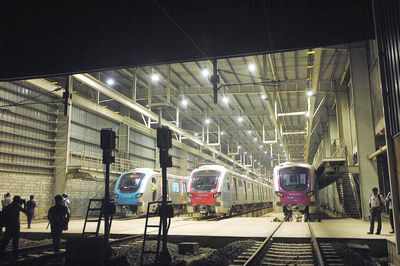 Mumbai Metro runs at a faster speed now