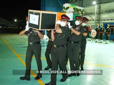 India-China standoff: Colonel Santosh's mortal remains flown to Hyderabad; funeral on Thursday