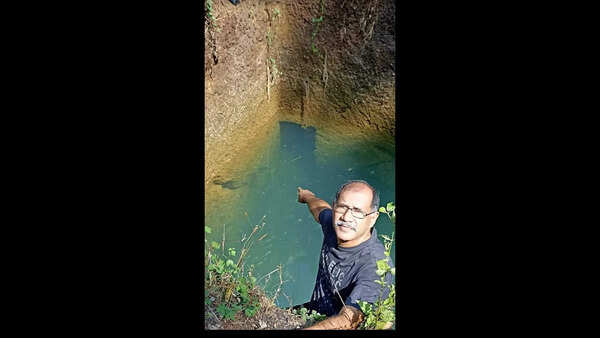 Stepwell with tunnel system helps transform Rivona farm