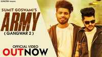 Haryanvi Song Army Sung By Sumit Goswami 