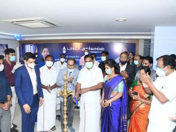Tamil Nadu CM inaugurates Dr. Agarwal’s eye hospitals in Salem