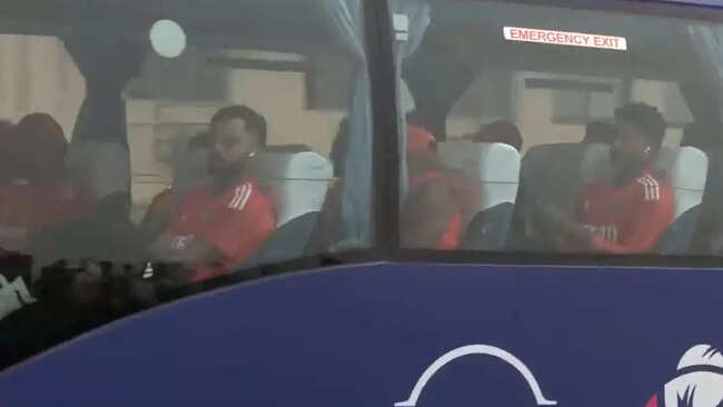 Watch: Team India arrives at Wankhede stadium ahead of the World Cup semi-final against New Zealand