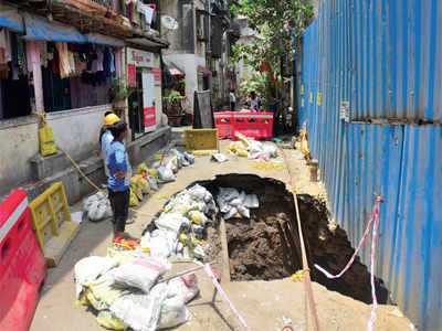 Builder fined Rs 22 lakh for causing road cave-in