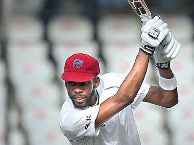India vs West Indies Test match: Roston Chase leaves India doing the chasing