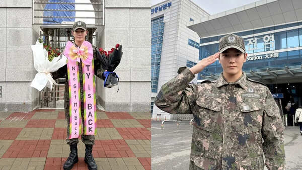 Taeyong's emotional military discharge makes NCT history