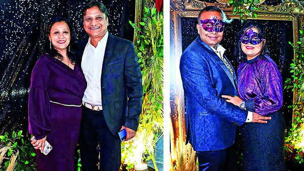 Masquerade magic takes over the city party scene