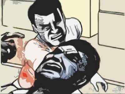 Confronted for rash driving, auto driver beats up student