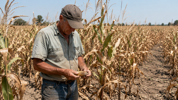 Global warming is already costing farmers over $20 billion a year, and the losses could climb eightfold by 2100 as heat and drought squeeze maize, wheat and soybeans
