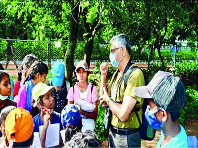 Walk along Agara Lake to spot birds & trees