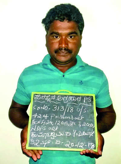 Prison staff held for dealing ganja to Parappana Agrahara inmates