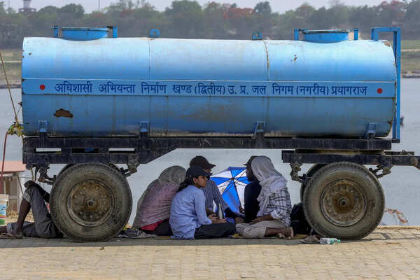 Prayagraj sizzles at 44°C, hottest day so far; no relief next week too