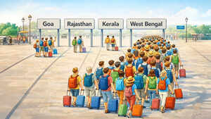 Goa, Rajasthan, Kerala &hellip; Bengal beat them all in pulling in foreign tourists