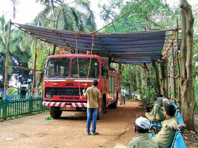 HC orders BMC to remove fire engine from park