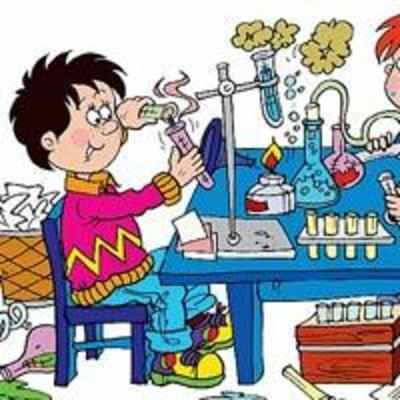 For junior scientists and cartoonists