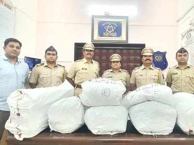 Thane Police seizes over 44 kgs ganja, fails to arrest accused