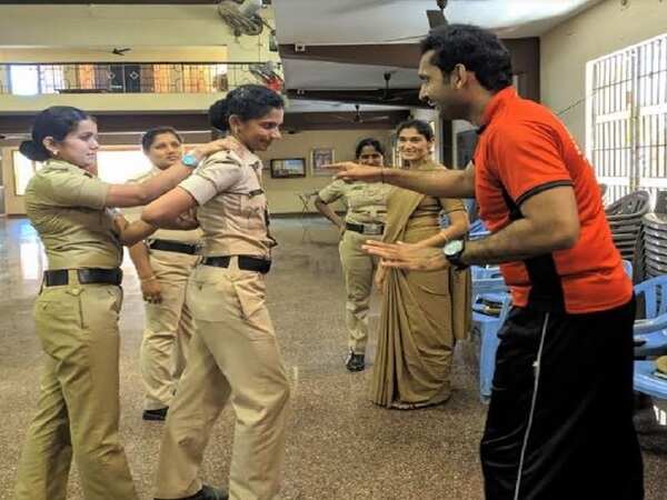 Dakshina Kannada women police force personnel learn self-defence techniques