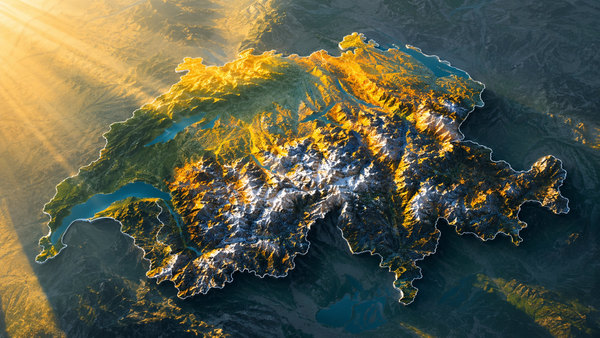 Switzerland creates the world's most detailed sunlight map, tracking every shadow across the country