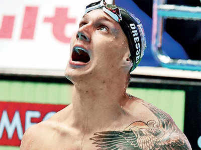 More gold for Dressel, King disqualified at world championships