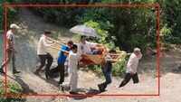 District official in Jammu & Kashmir's Ramban gets carried on a palanquin by staff 
